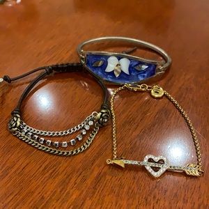3 designer bracelets